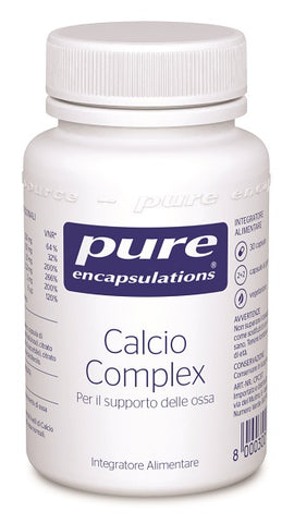 Pure encapsul calcio comp30cps