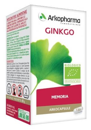 Arkocps ginkgo bio 45cps Immagine principale del prodotto