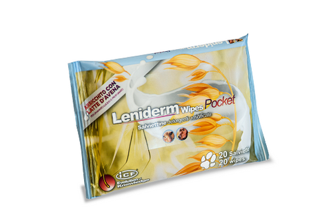 Leniderm wipes pocket 20 pz
