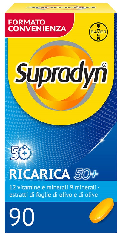 Supradyn ricarica 50+ 90cpr ri