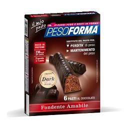 Pesoforma barrette dark 12pz Immagine principale del prodotto