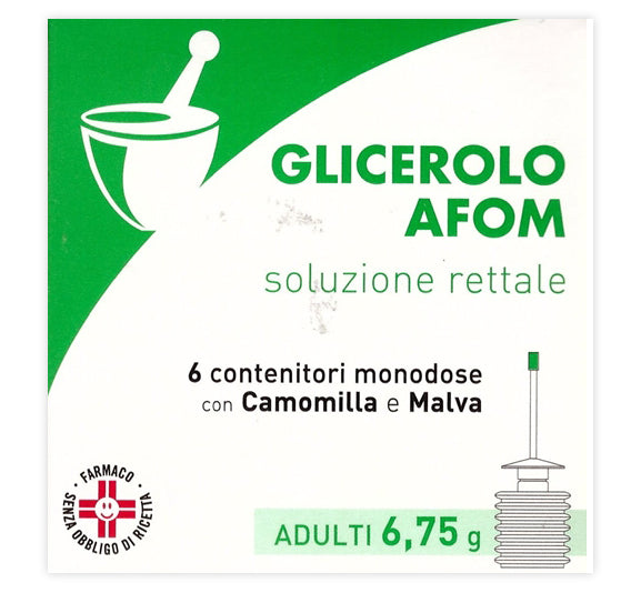 Glicerolo afom*6cont 6,75g