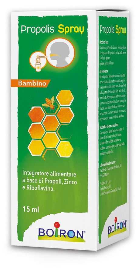Propolis spray bambino 15ml Imagem principal do produto