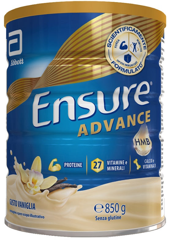 Ensure advance vaniglia 850g