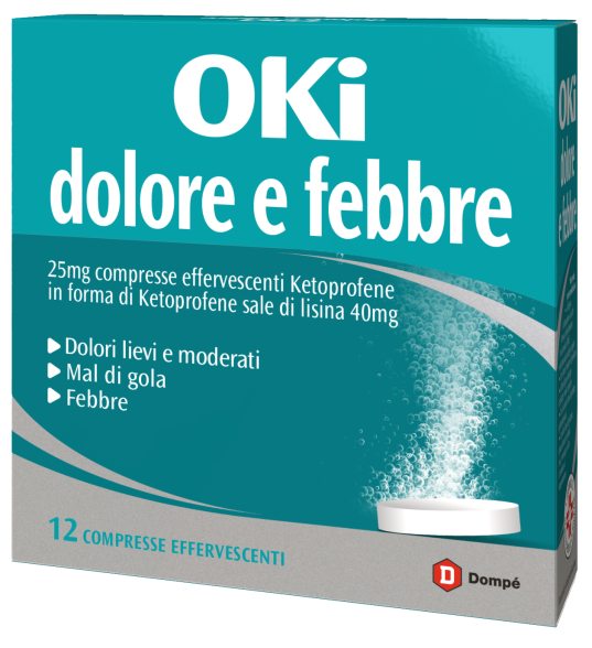 Oki dolore e febbre*12cpr eff Hauptbild