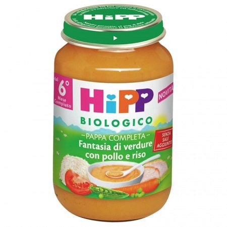 Hipp fantasia verdu pollo/riso