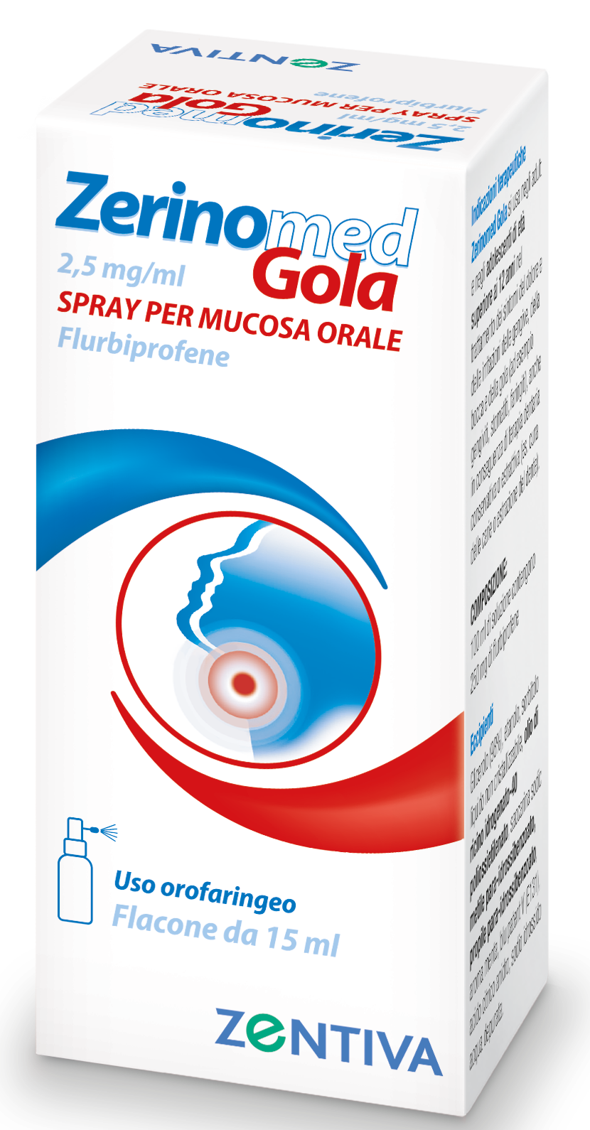 Zerinomed gola*os spray 15ml