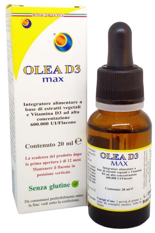 Olea d3 max gocce 20ml