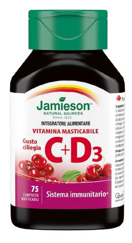 Jamieson vitamina c500 d 75cpr