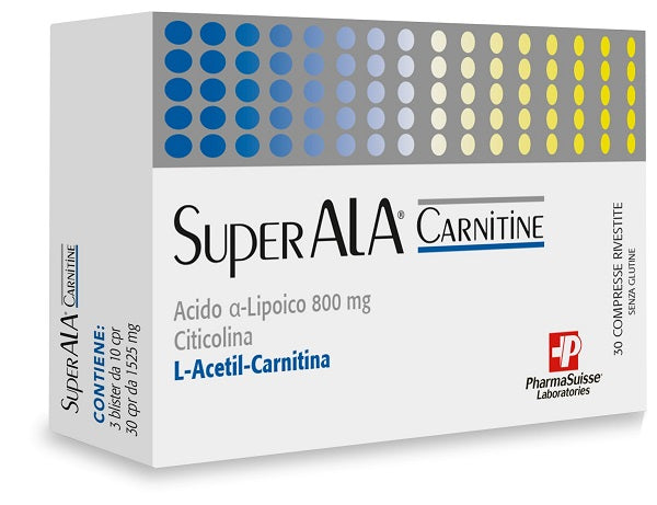 Superala carnitine 30cpr Immagine principale del prodotto