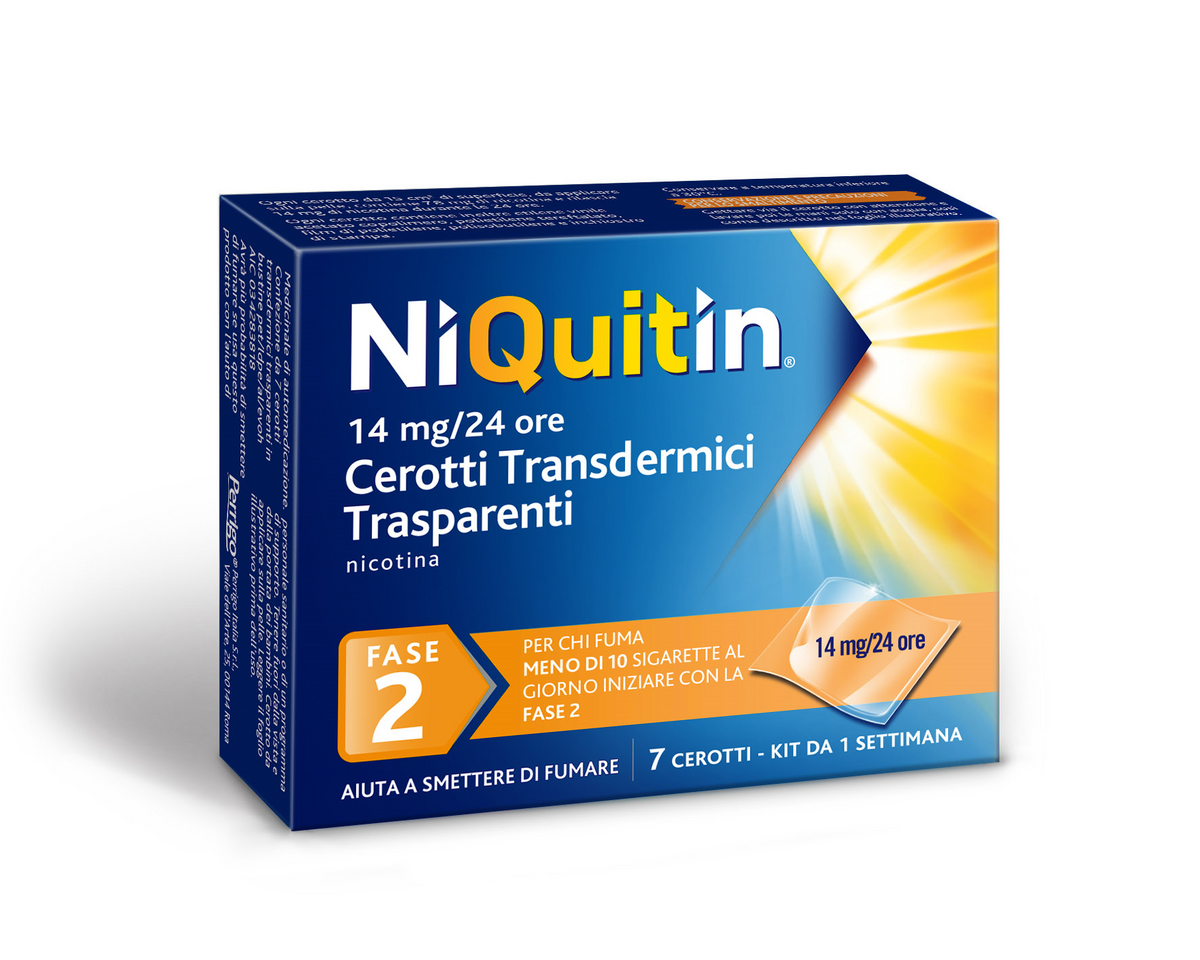 Niquitin*7cer transd 14mg/24h Immagine principale del prodotto