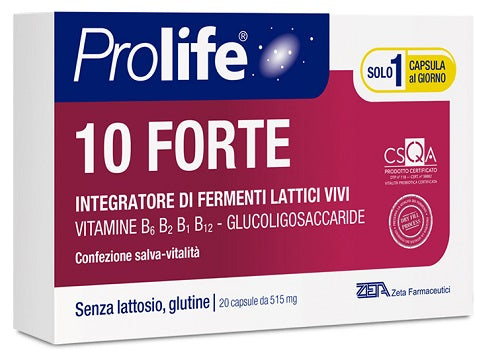 Prolife 10 forte 20cps Immagine principale del prodotto