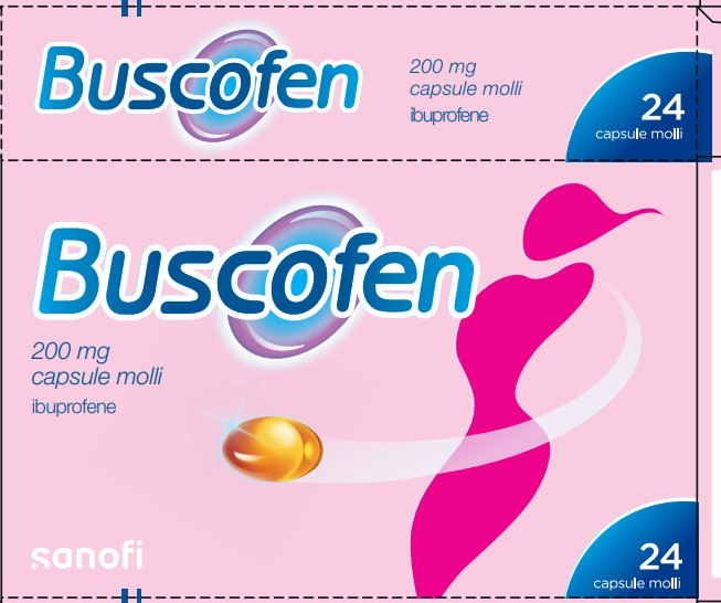 Buscofen*24cps molli 200mg Immagine principale del prodotto