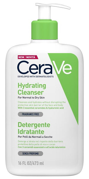 Cerave detergente idrat 473ml Immagine principale del prodotto