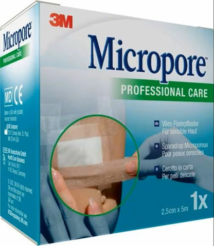 3m micropore surg t ta m5x25mm