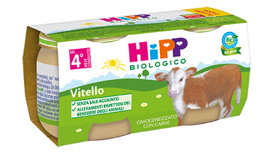 Hipp bio omog vitello 2x80g