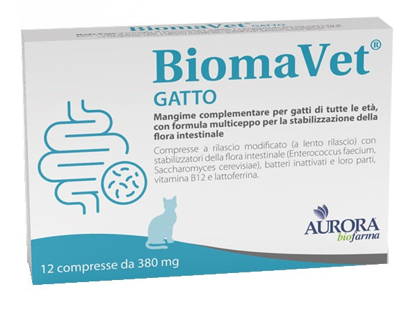 Biomavet gatto 380mg 12 cpr