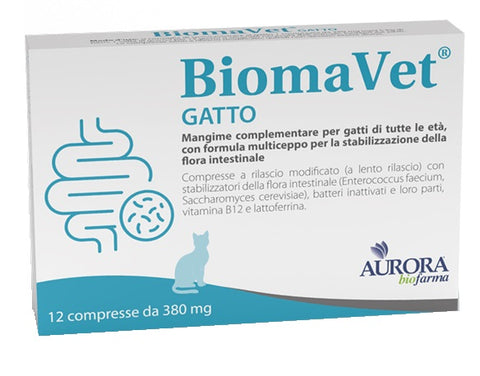 Biomavet gatto 380mg 12 cpr