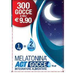 Melatonina act gocce 15ml