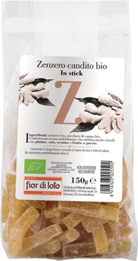 Zenzero candito stick bio 150g