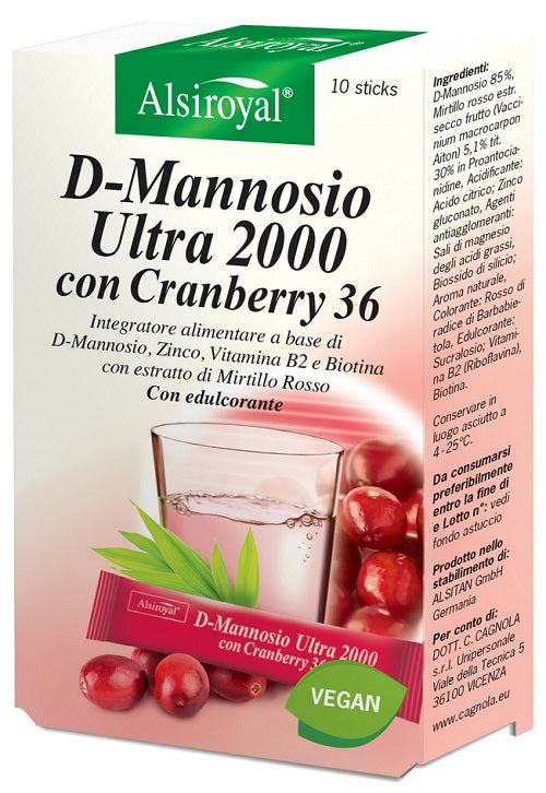 D mannosio ultra 2000 10stick Imagem principal do produto