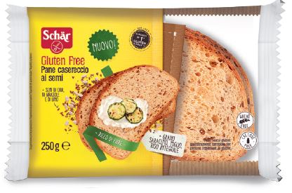 Schar pane casereccio semi250g