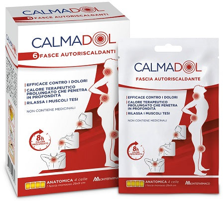 Calmadol fascia riscaldant 6pz Immagine principale del prodotto