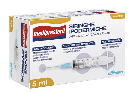 Medipresteril siringa 5ml