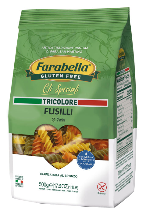 Farabella fusilli tricol 500g Image principale du produit
