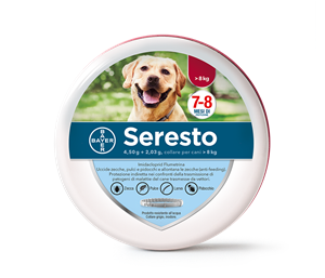 Seresto*cani 4,50+2,03g da 8kg