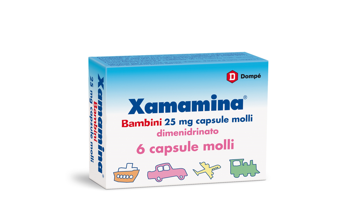 Xamamina ped.*cps 25 mg