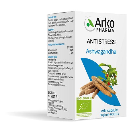 Arkocps ashwagandha bio 60cps