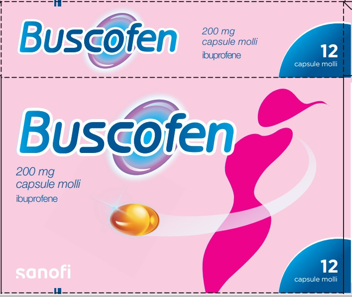 Buscofen*12cps molli 200mg Immagine principale del prodotto