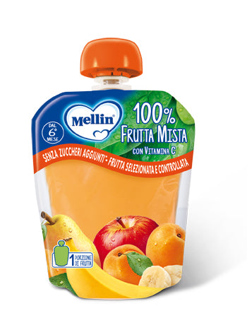 Mellin pouch frutta mista 90g Immagine principale del prodotto