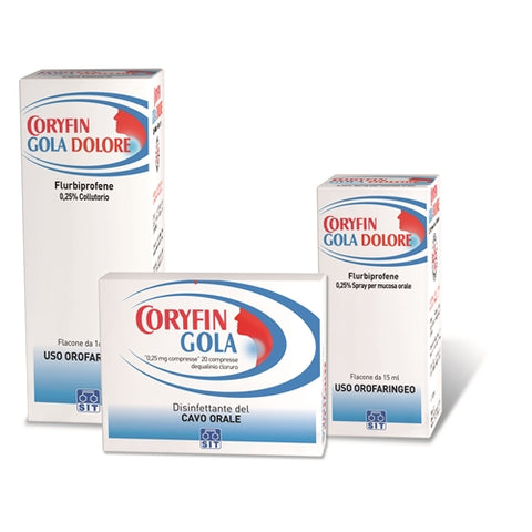 Coryfin gola*20cpr 0,25mg