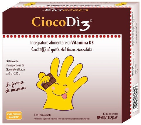 Ciocodi3 30tav cioccolato