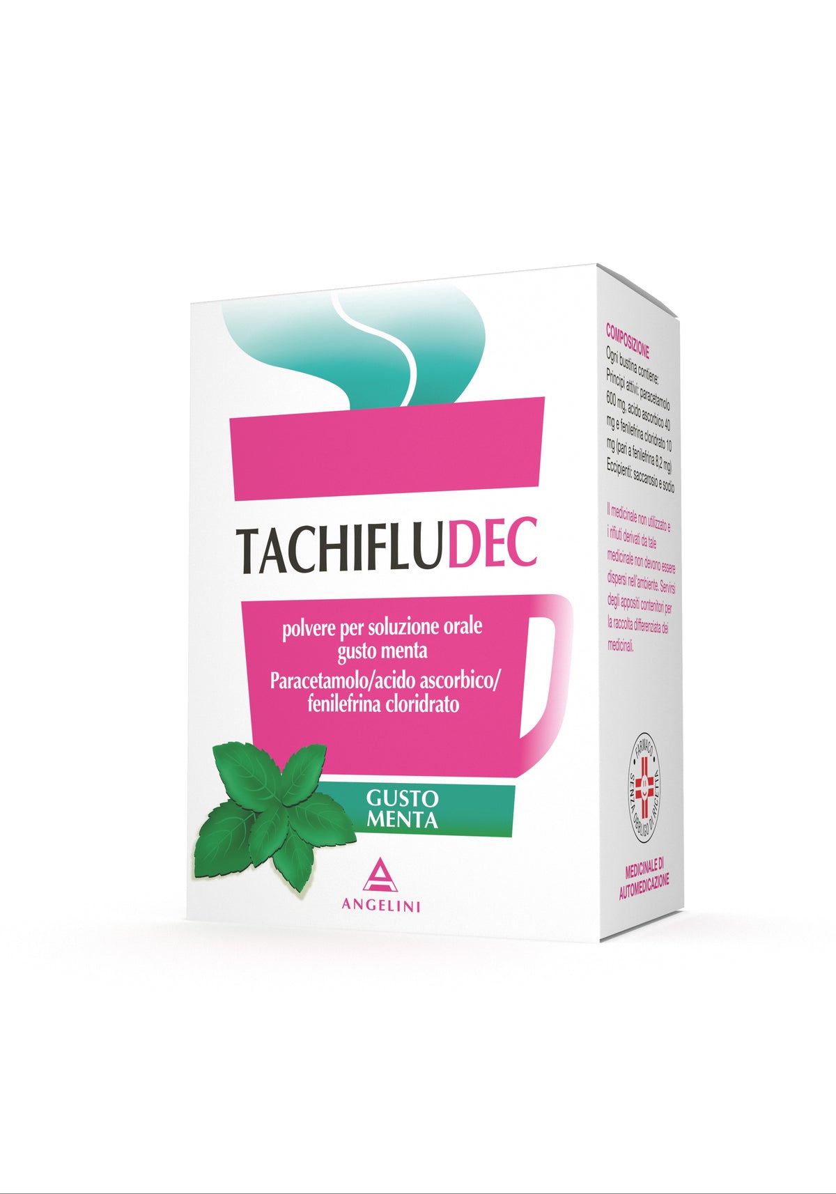 Tachifludec polvere per soluzione orale 10 bustine menta