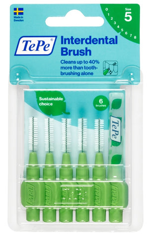 Tepe scovolini verde 0,8 6pz