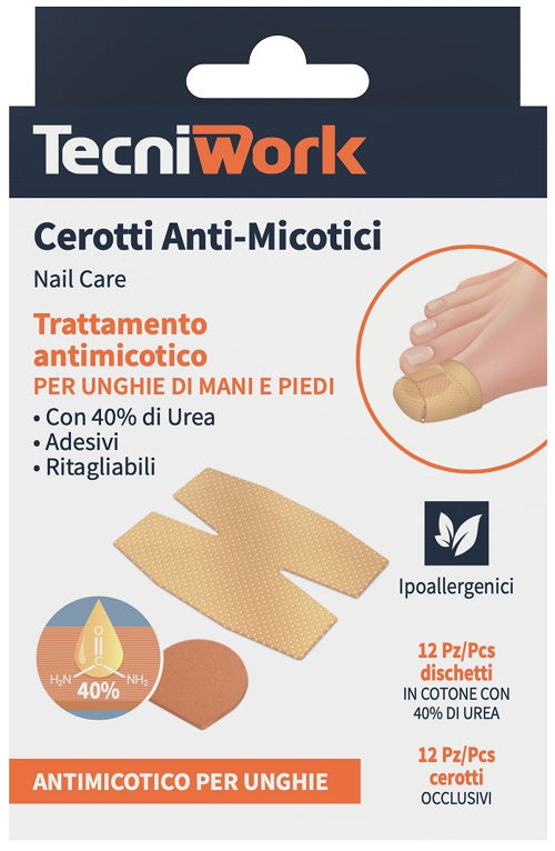 Cerotto antimicosi urea 24pz