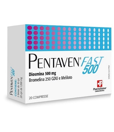 Pentaven fast 500 20cpr