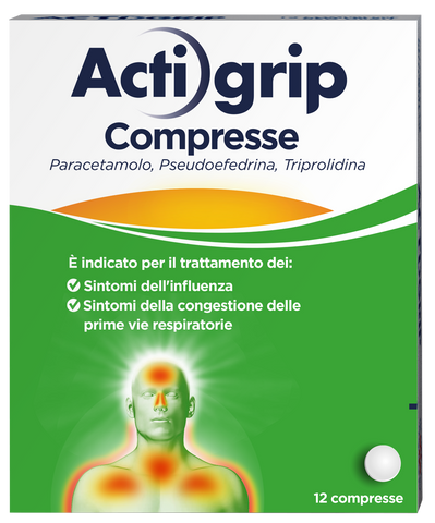 Actigrip*12cpr 2,5+60+500mg