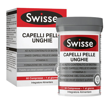 Swisse capelli pelle ung 60cpr