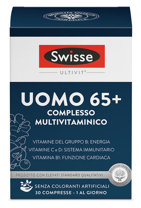 Swisse uomo 65+ multivit 30cpr Immagine principale del prodotto