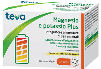 Magnesio potassio teva 24 bst