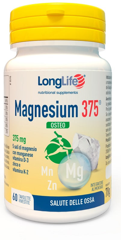 Longlife magnesium 375 osteo