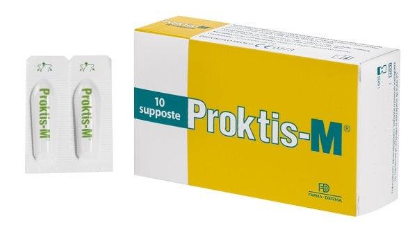Proktis-m supposte 10pz 2g