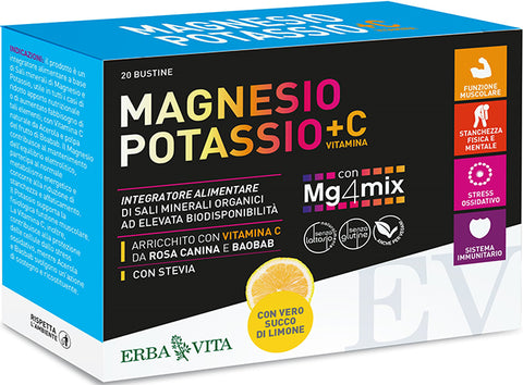 Magnesio e potass +vit c lim