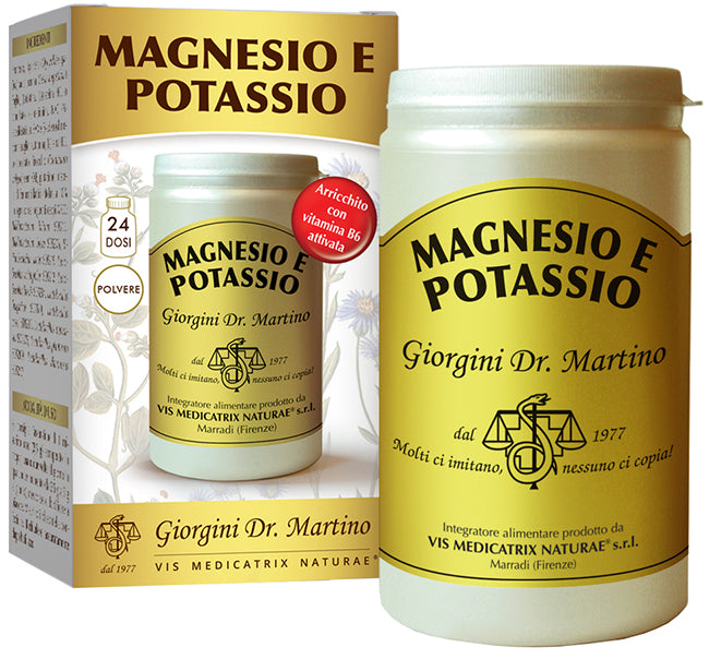 Magnesio e potassio polv 360gr