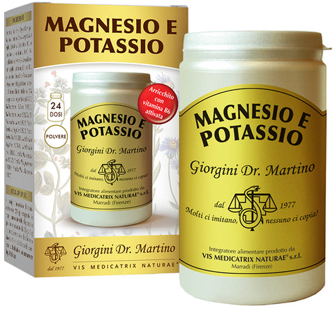 Magnesio e potassio polv 360gr