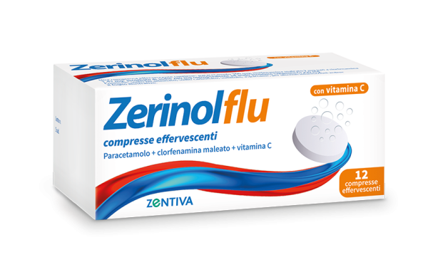 Zerinolflu 12 compresse effervescenti